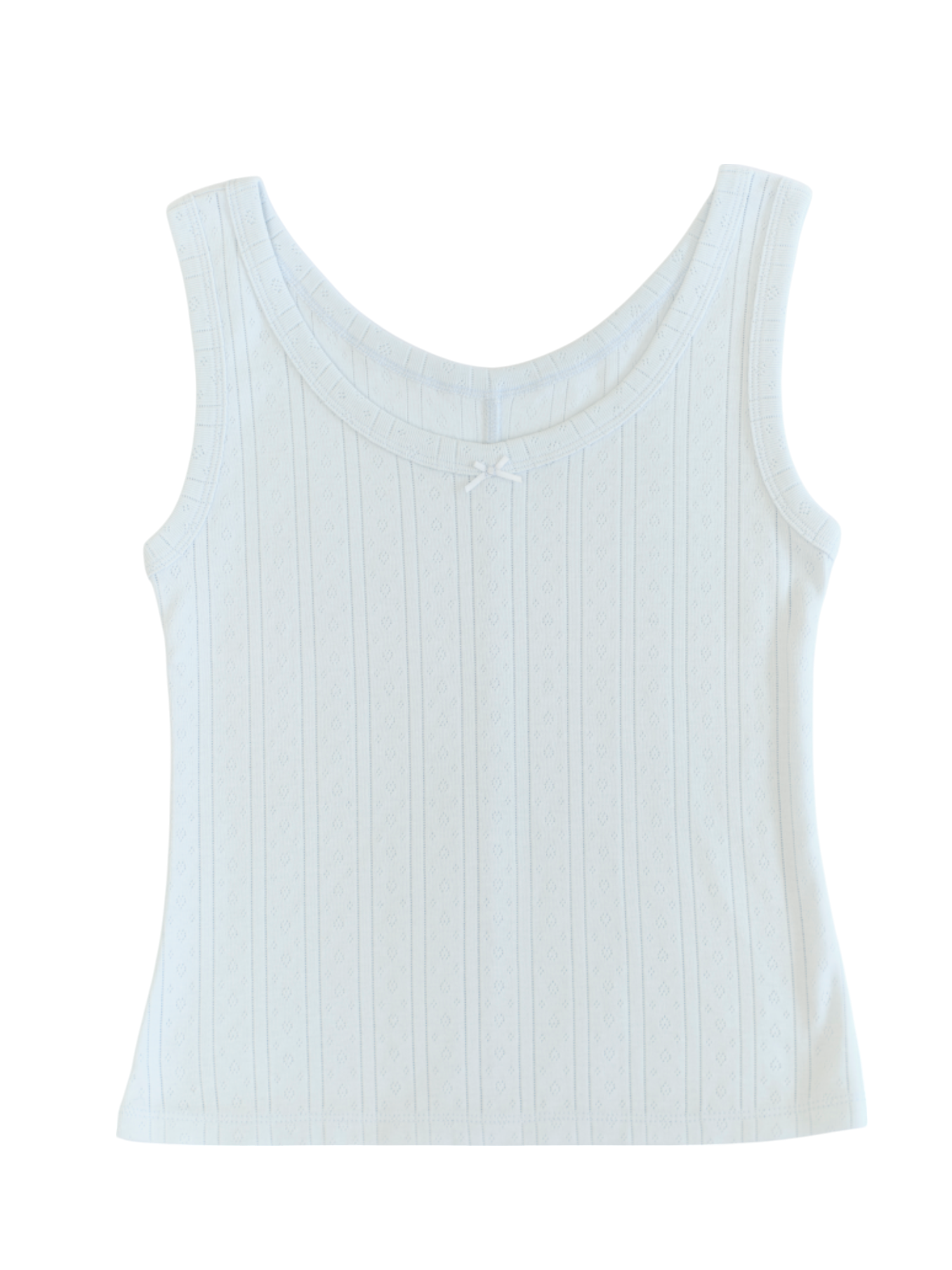 eyelet mom tank top – Maison de Candy