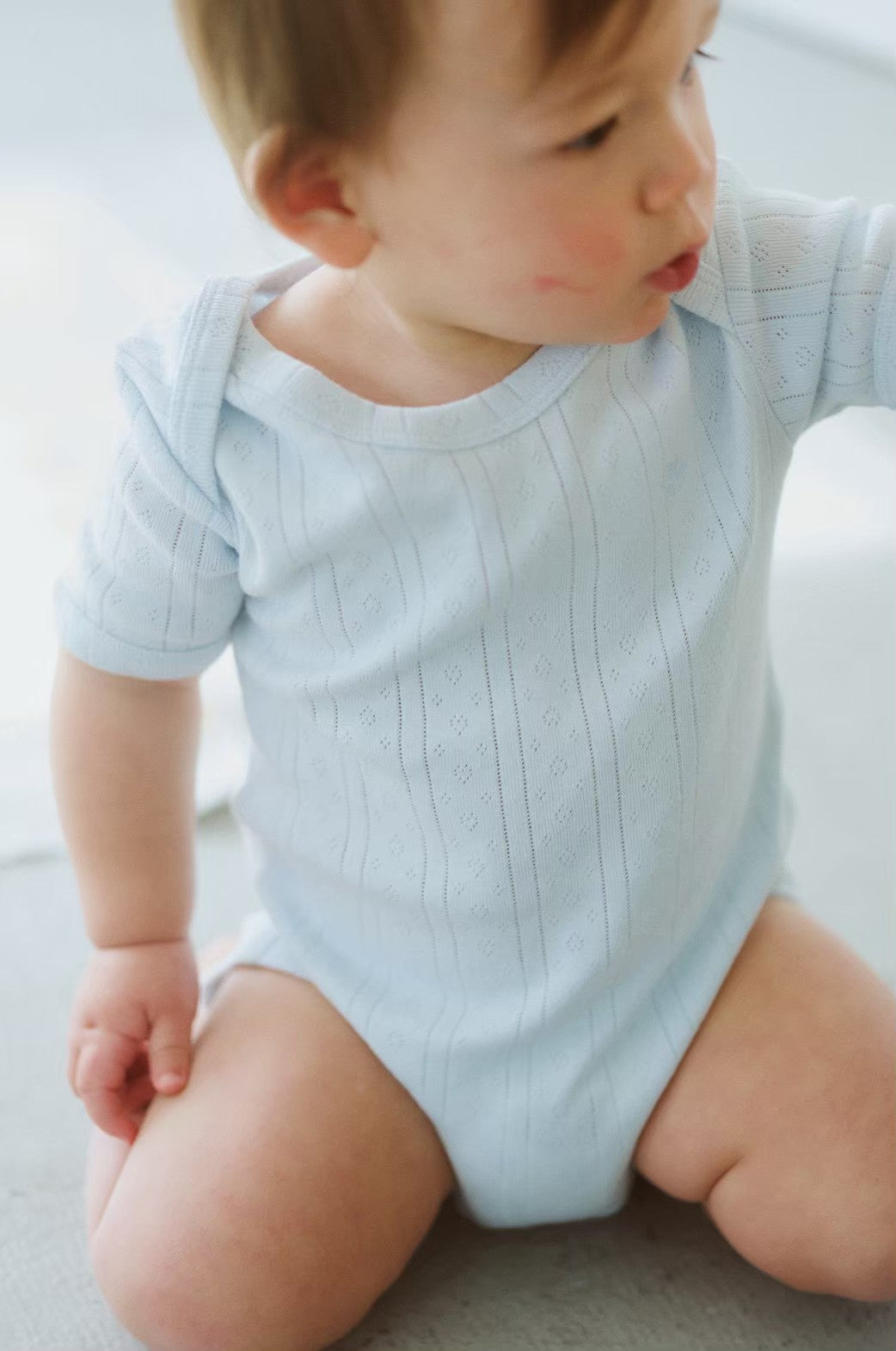eyelet rompers